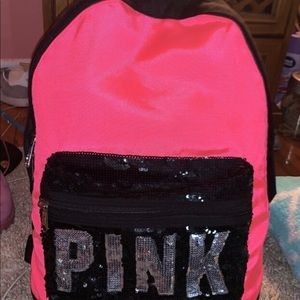 PINK backpack